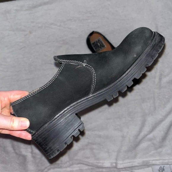 Black Slip-On Loafers - Picture 3 of 3